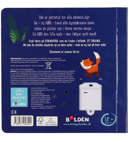Forlaget Bolden Bog - Uhuu! Sov Sødt. Lille Du! - Dänisch