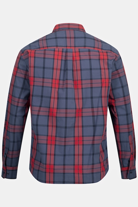 Karo-Hemd, Langarm, Kentkragen, Modern Fit, bis 8 XL