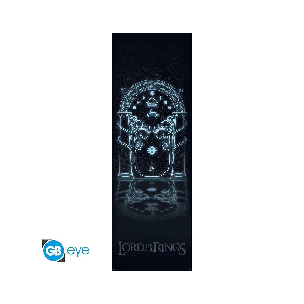 Le Seigneur des Anneaux - Poster Porte de Durin (53 x 158 cm)