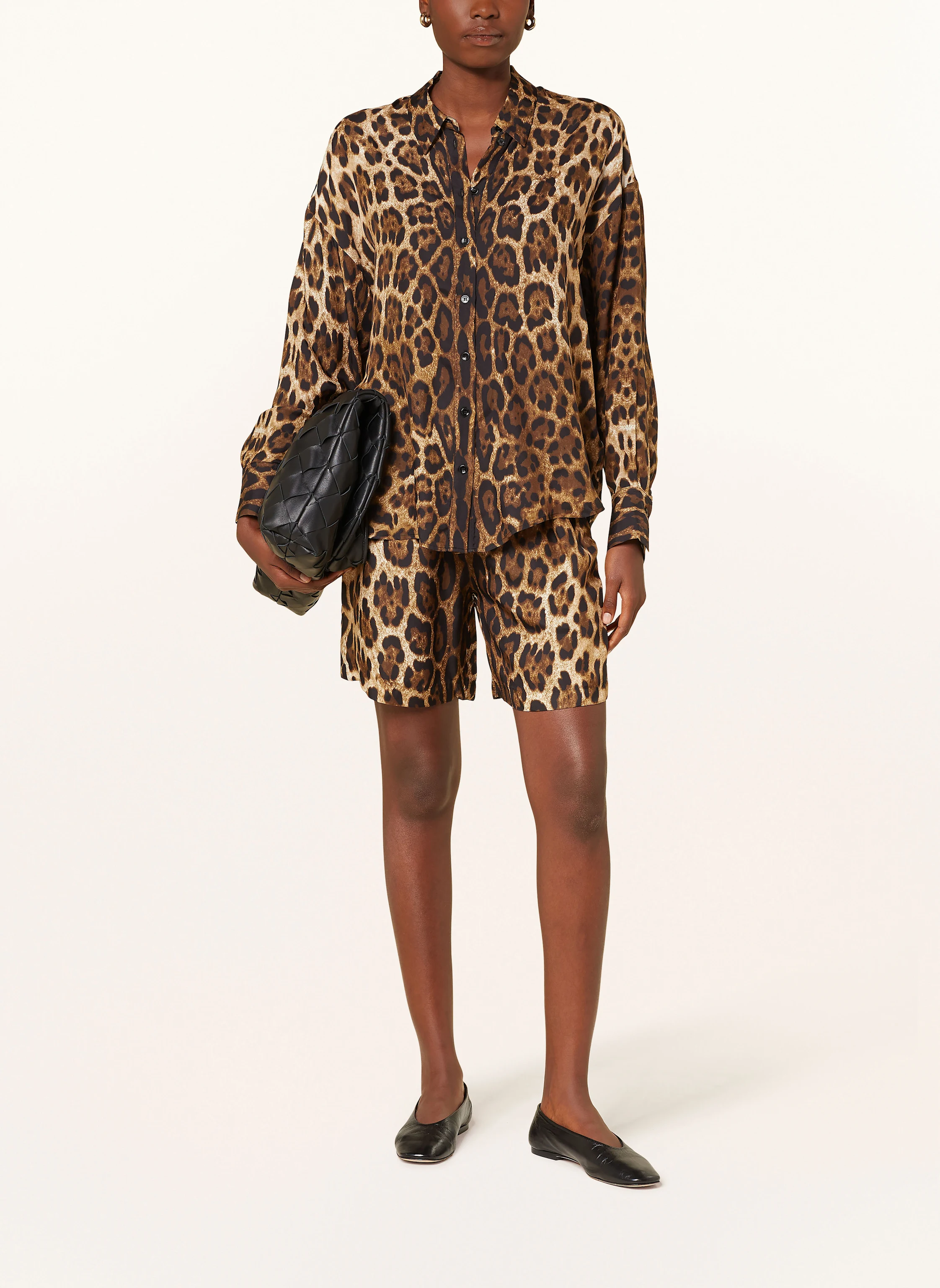 darling harbour Shorts mit Seide