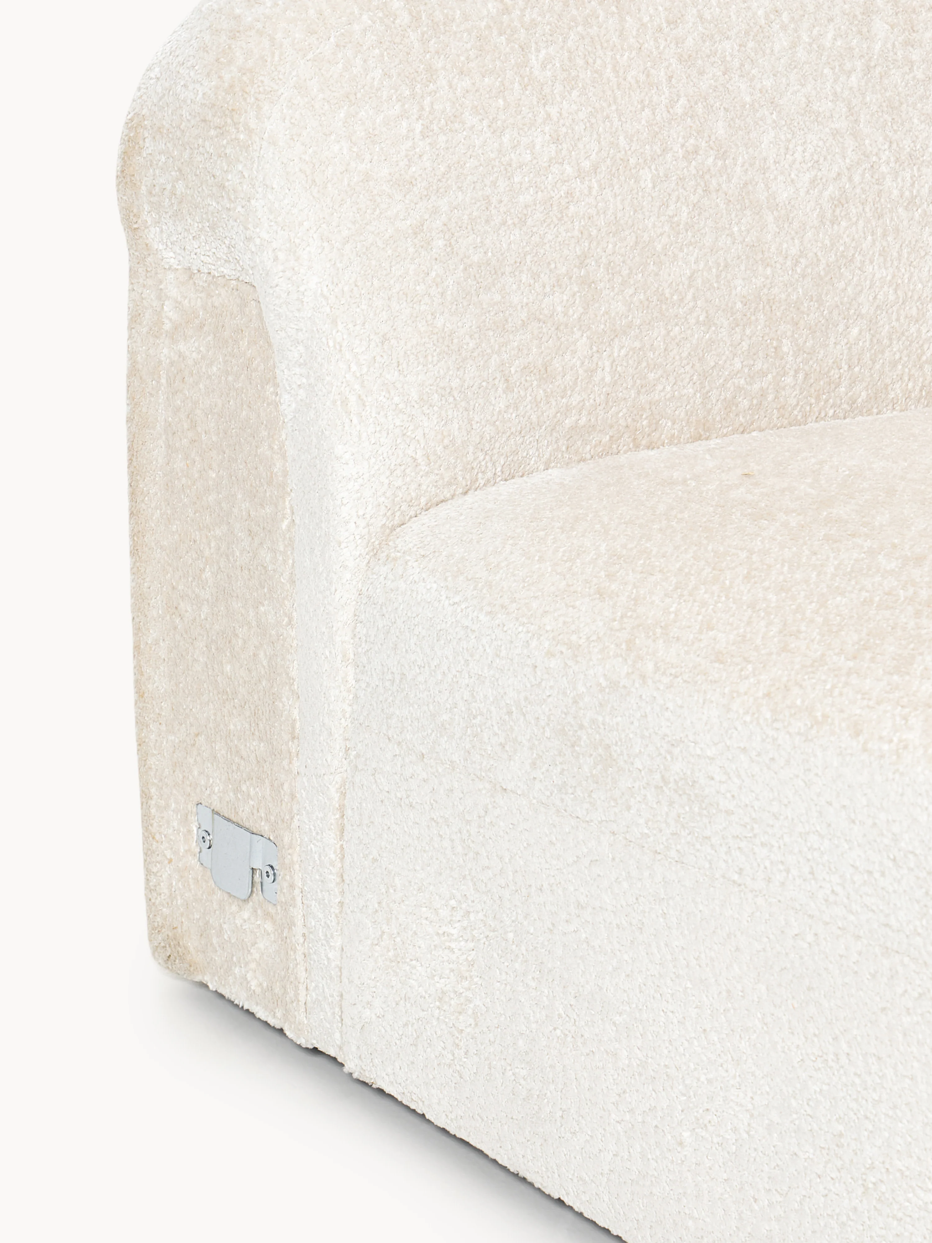 Teddy bouclé chaise-module Wolke