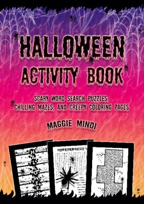 Halloween Activity Book - Maggie Mindi - English Book