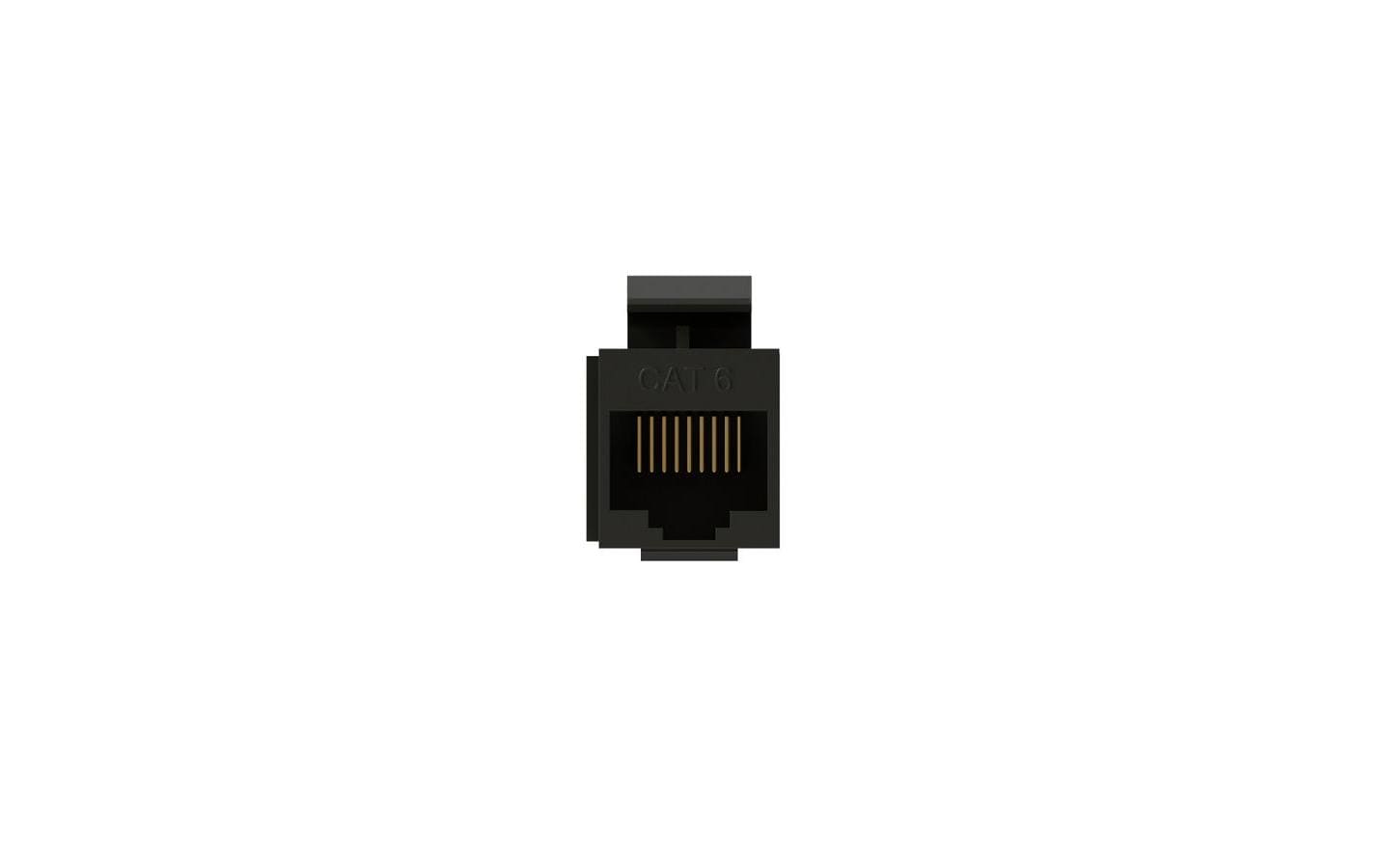 Modul 1x RJ45 Cat 6 UTP ungeschirmtMultimedia-Zubehör Einsatz
