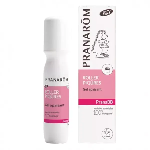 Pranarom PranaBB Gel Roll-on Calmante Orgânico para Após Picadas 15ml