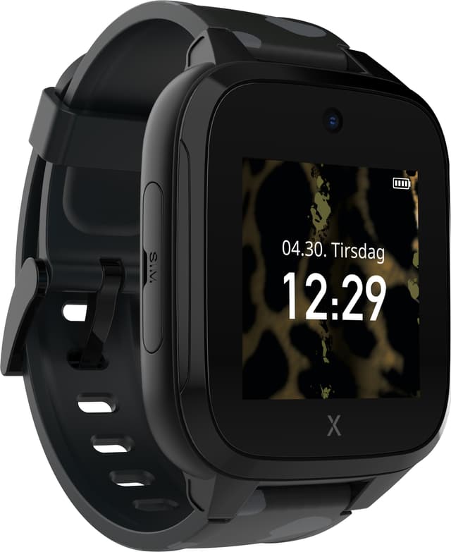 Xplora XGO3 XConnect Gen2 smartur til børn med SIM inkluderet (sort)