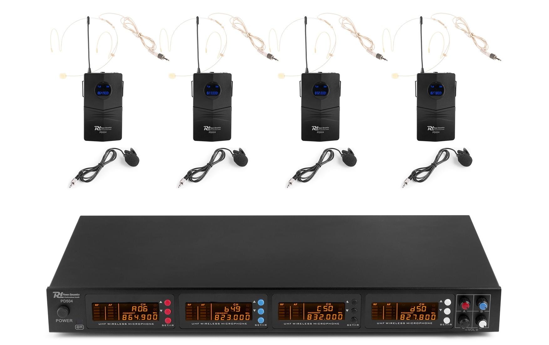 Funksystem PD504B<br>UHF-​Funkmikrofon Digital System