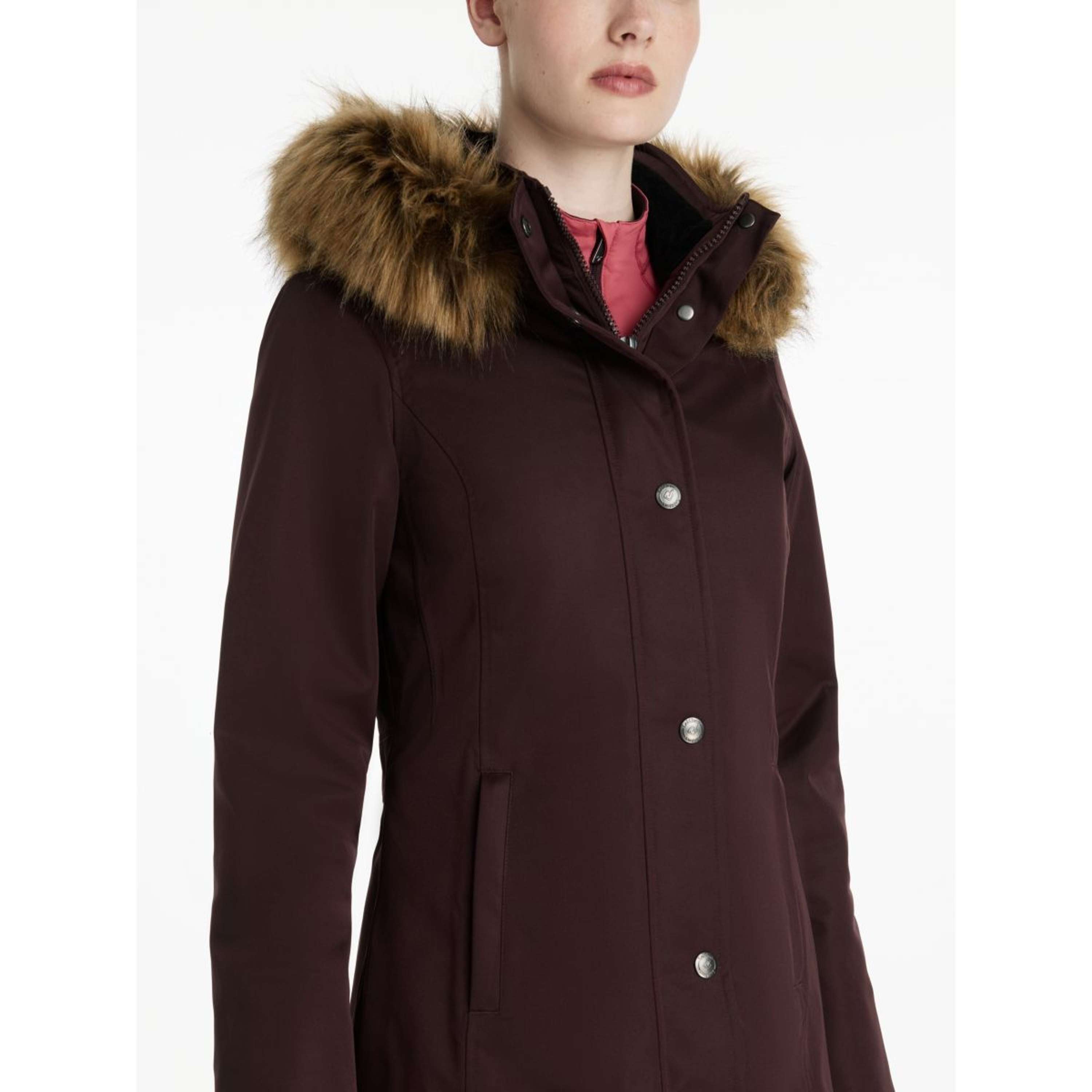 LeMieux Jas Anya Waterproof Lang Damson