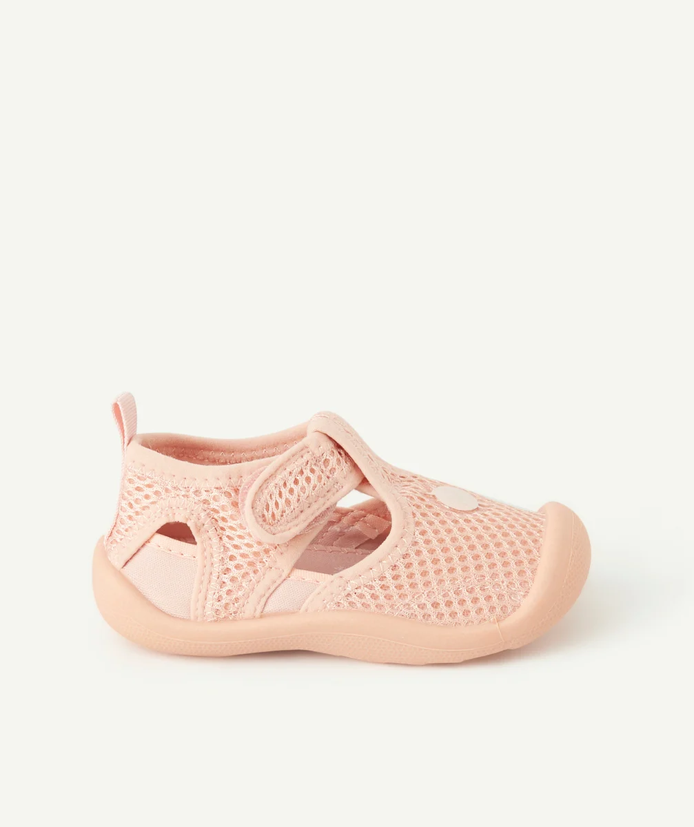 LASSIGCHAUSSURES DE PLAGE BÉBÉ FILLE AVEC SCRATCH ROSE