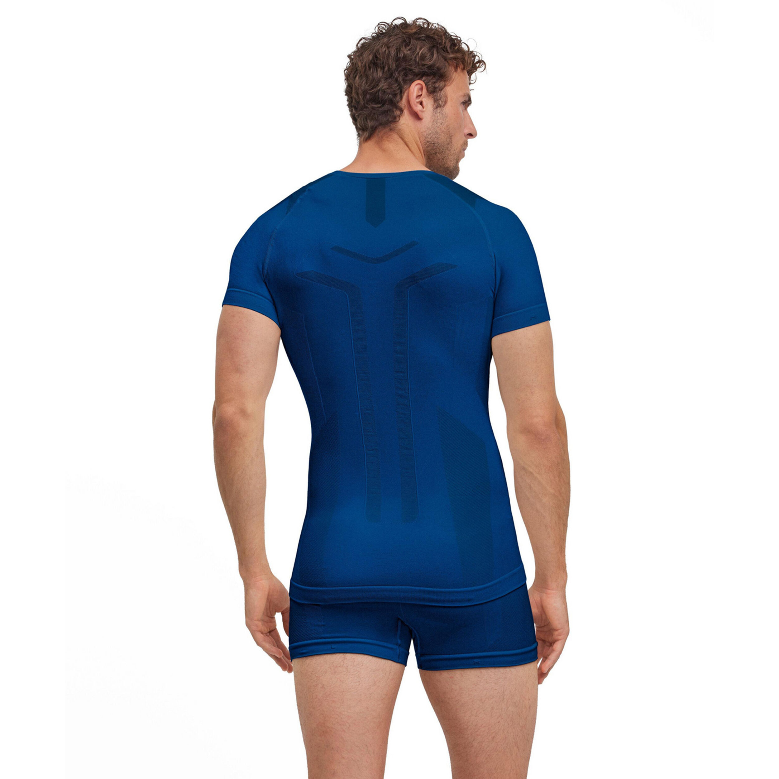 Falke Warm Maillot De Corps Hommes - Bleu