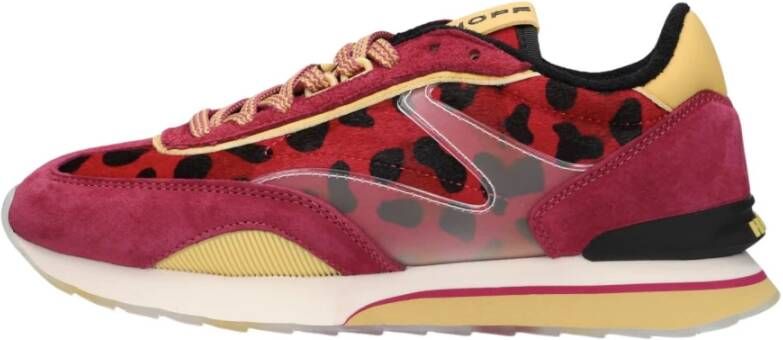 THE HOFF BRAND Lage Sneakers Dames Pink Lady Maat: 38 Materiaal: Suède