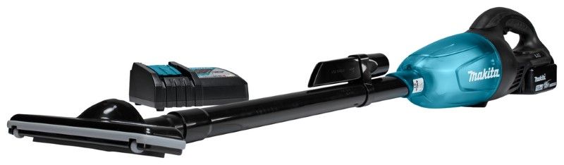 Makita DCL180RTB 18V Steelstofzuiger zwart  (1x 5.0 Ah) accu en snellader