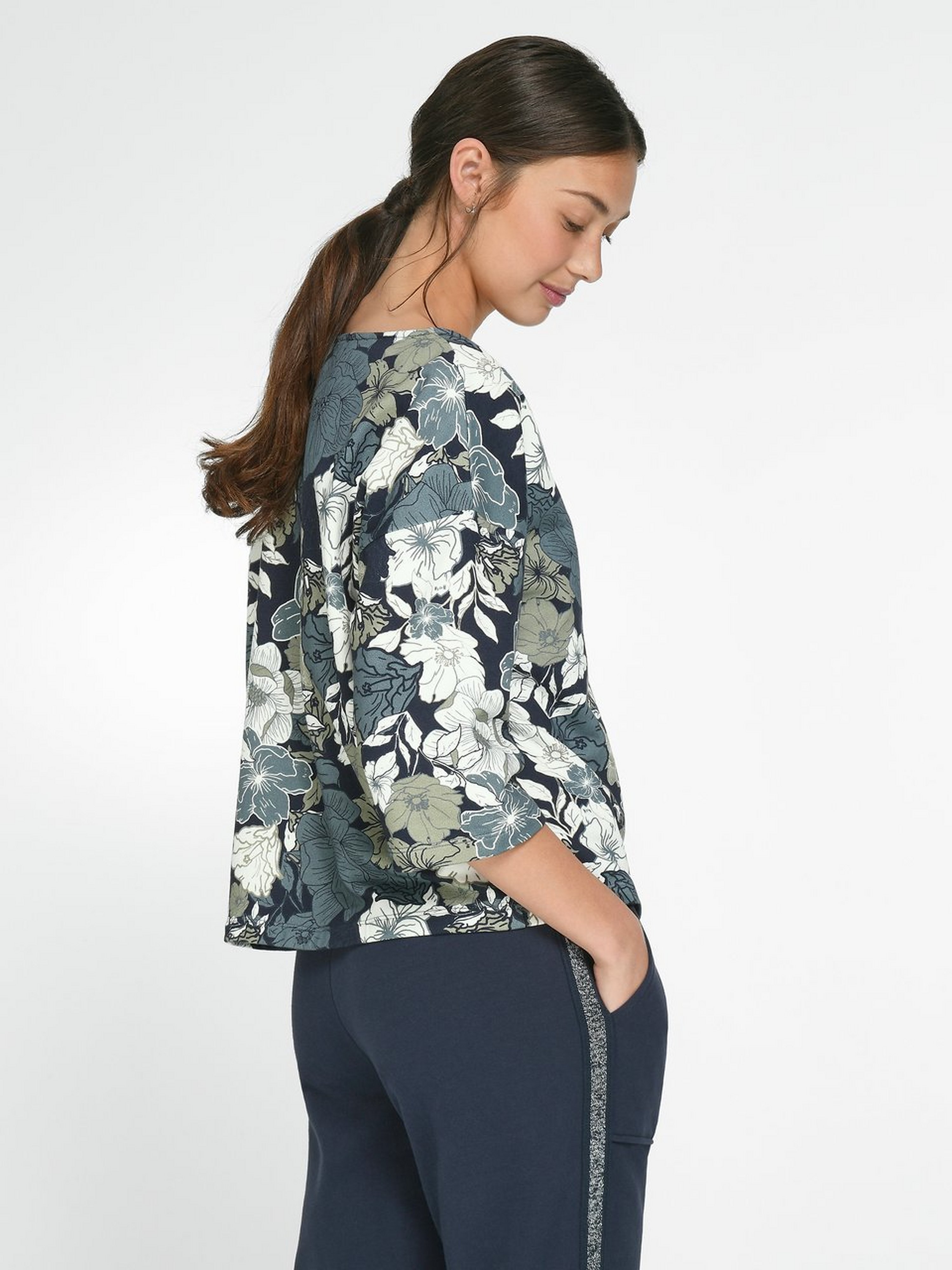 Sweatshirt mit 3/4-Arm