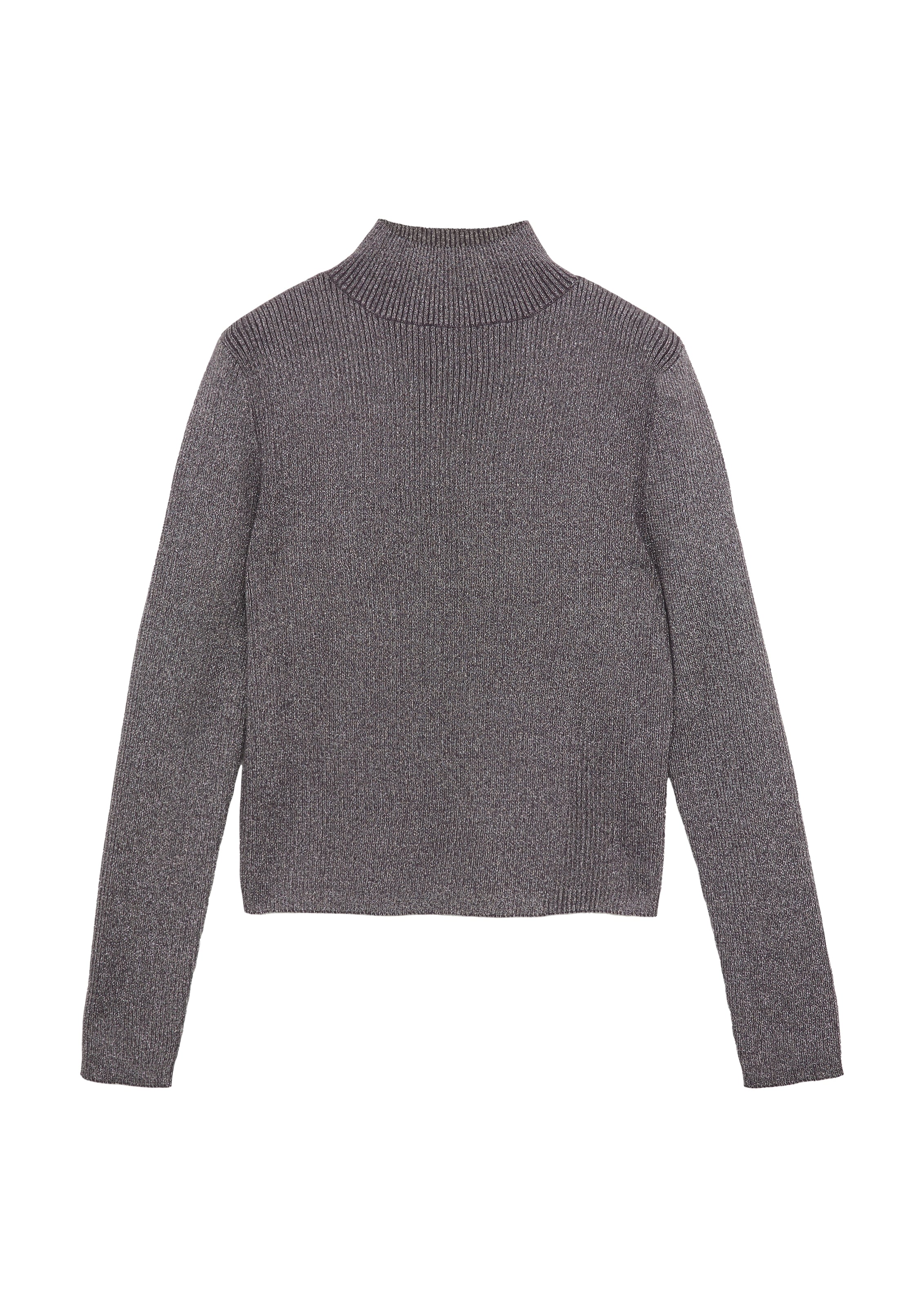 s.Oliver Junior Rollkragenpullover , mit metallisierten Fasern