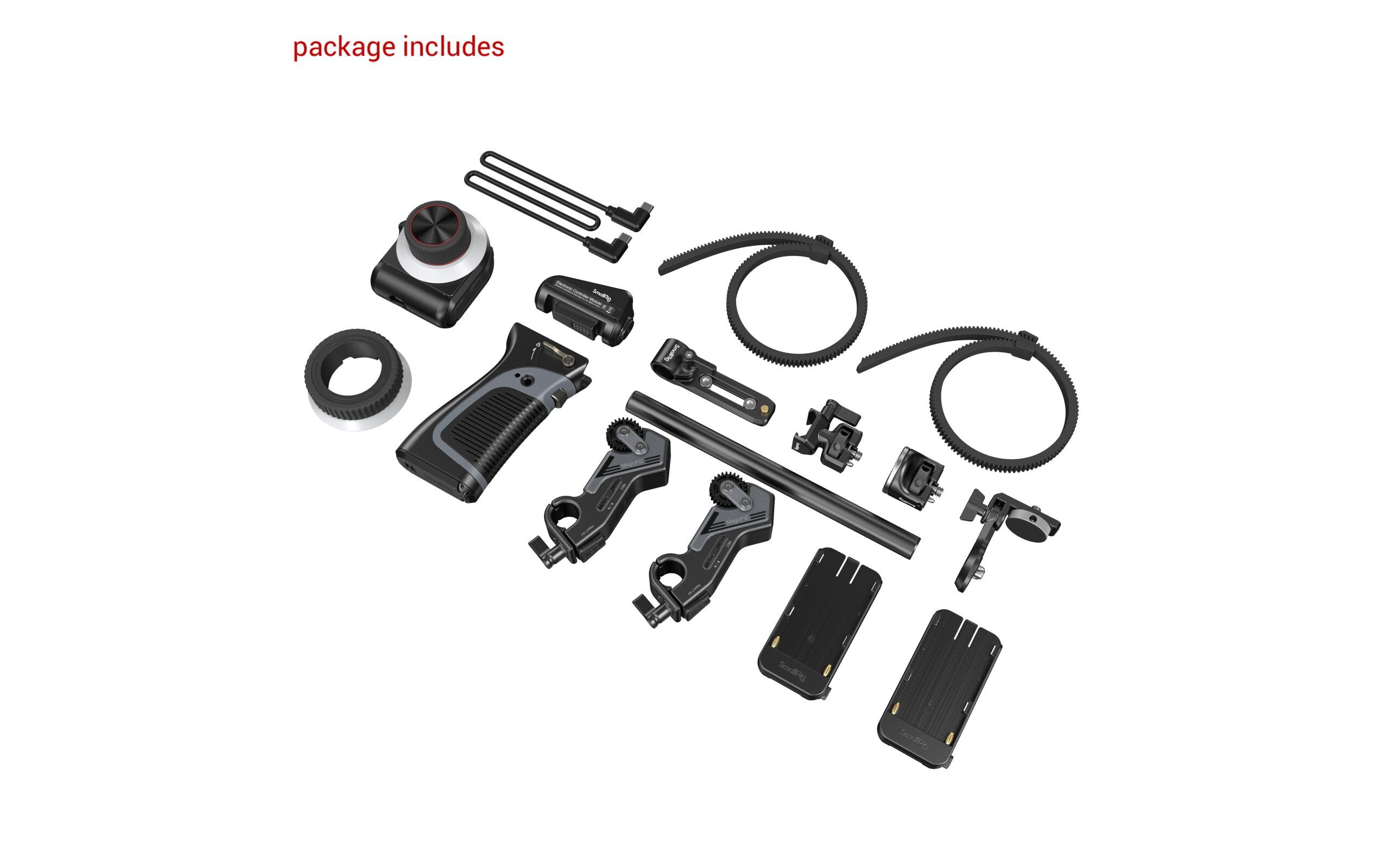 MagicFIZ Wireless Follow Focus Two Motor Kit<br>Präziser und latenzarmer Follow Focus für Videoaufnahmen