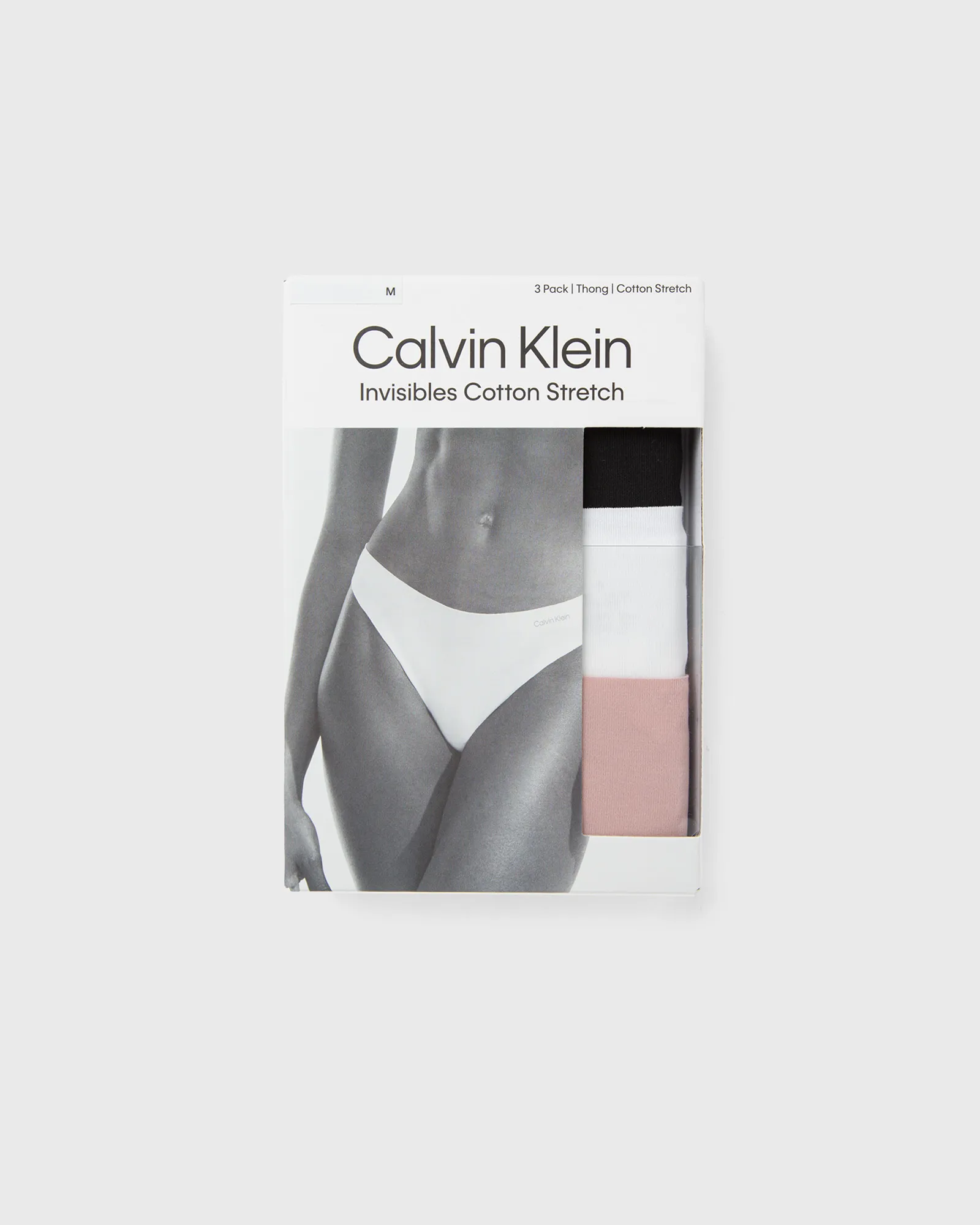 Calvin Klein Underwear WMNS 3 PACK THONG (MID-RISE)