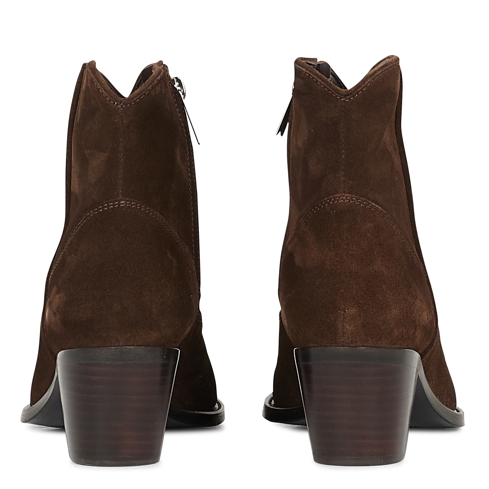SADIE 50 - Bottines western en cuir| Marron