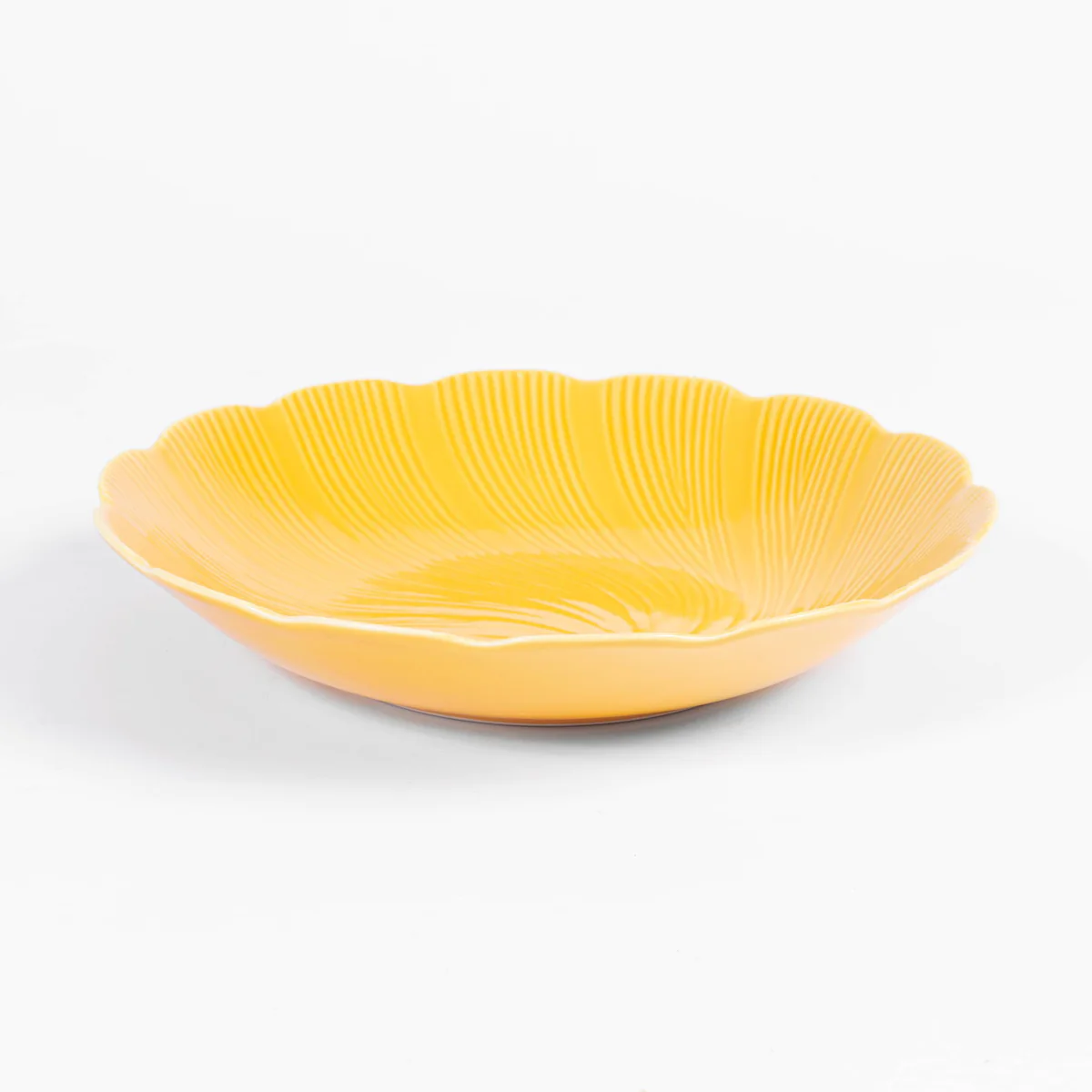 assiette creuse TAHITI Jaune (22cm) OGRE La Fabrique