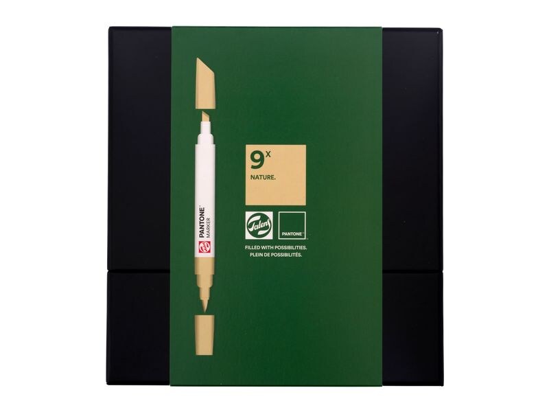 Talens Pantone Marker 9x Set Nature Wasserbasierte Marker