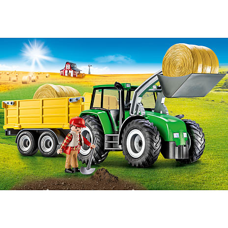 Playmobil 9317 traktor med trailer