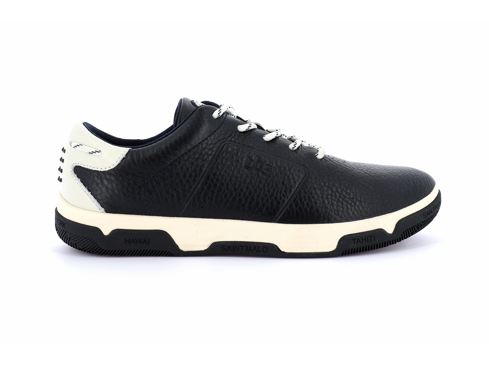 Tbs-GEDEONE Cuir Marine