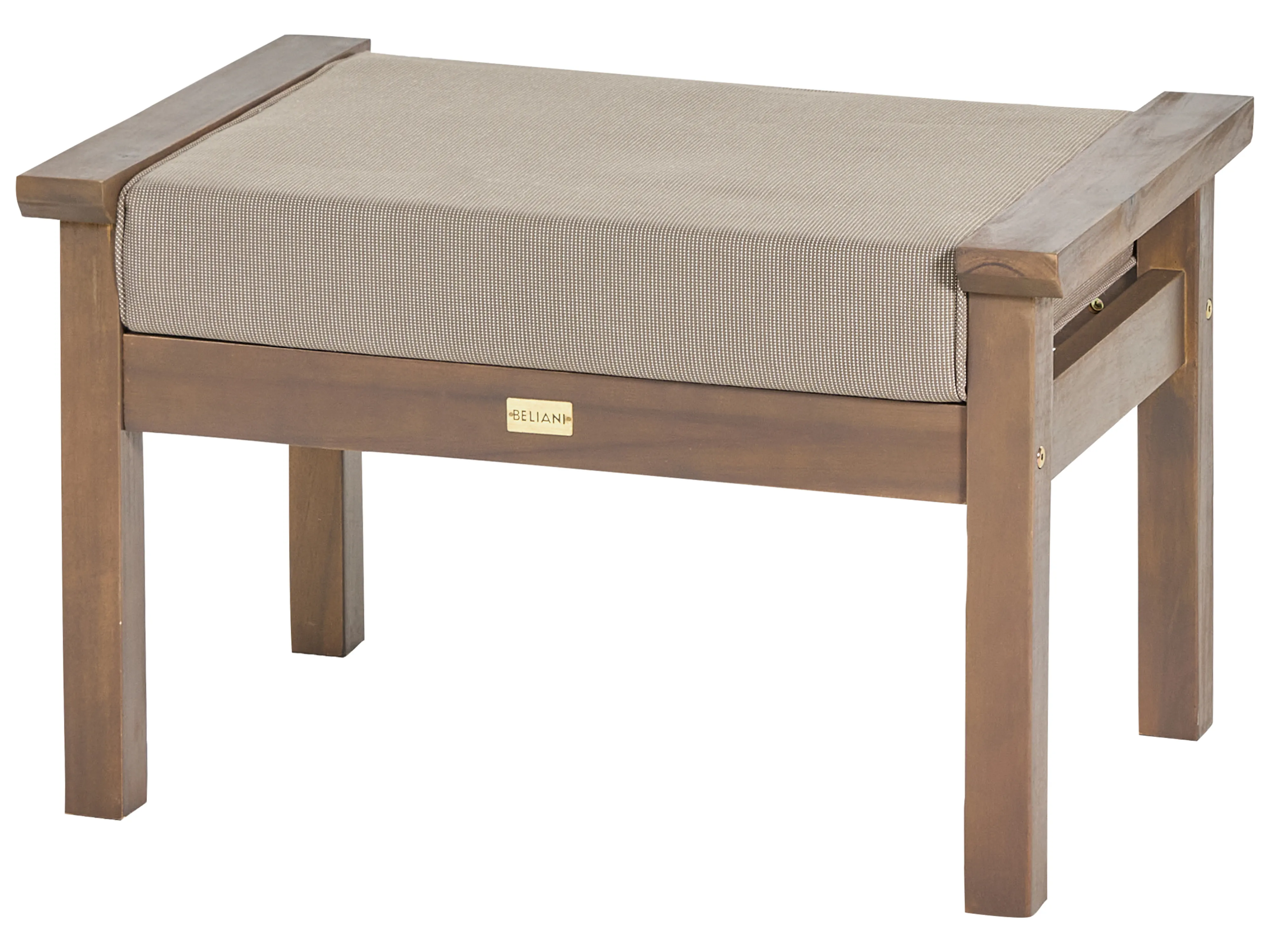 Loungeset met tafel 4-zits MANILA Gecertificeerd acaciahout Donkerbruin