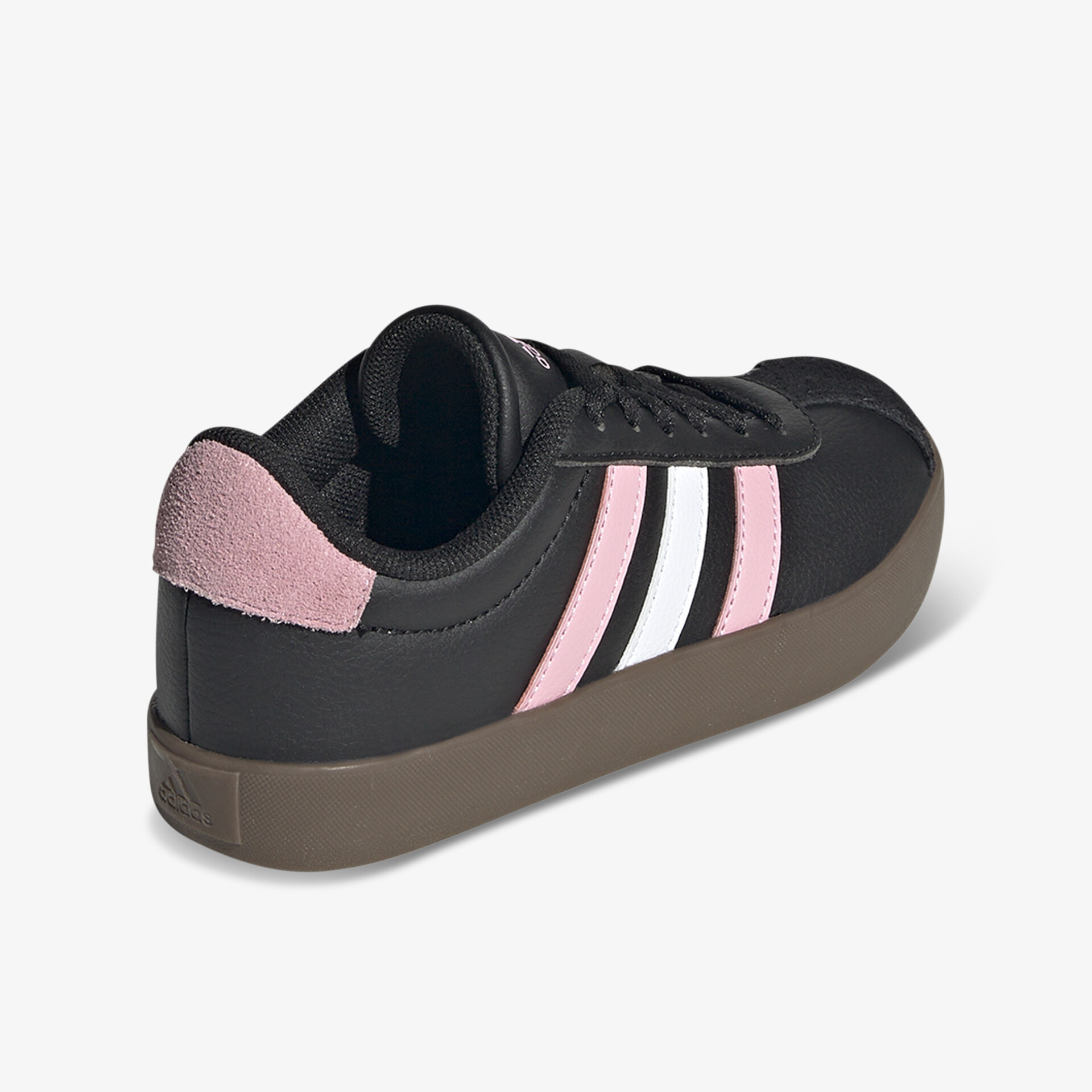 adidas VL Court 3.0 Kinder Sneaker Low schwarz