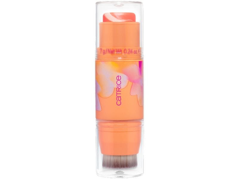 Catrice Rouge Blush and Brush Stick C02 S-peachless Schimmernder Rouge-Stift mit marmoriertem Farbeffekt
