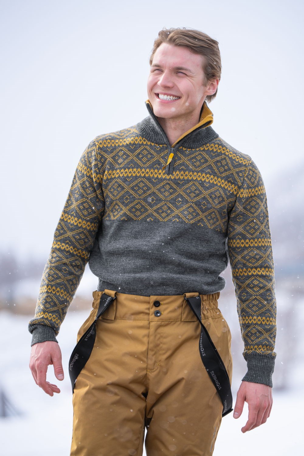 Stormberg Norddalen Half Zip ullgenser