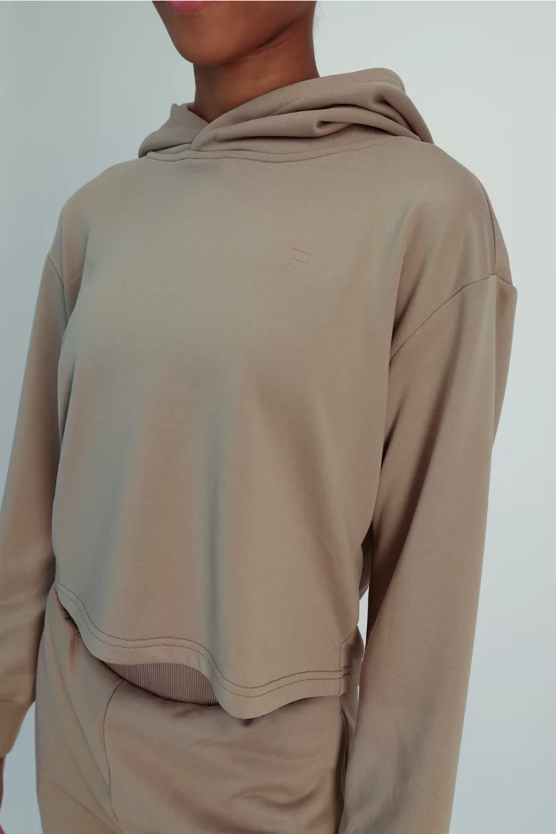 Fila Oering Blocked Cropped Damen Hoodie