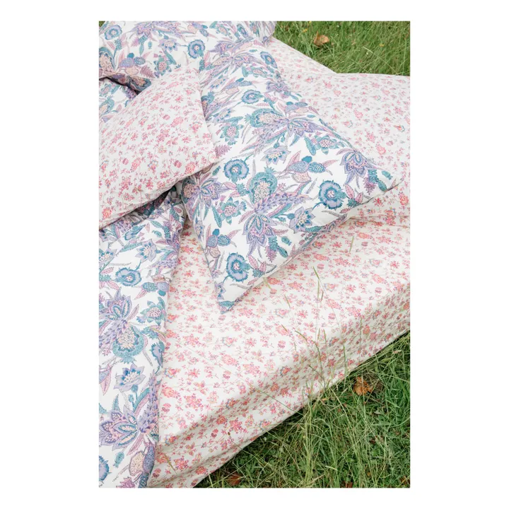 Louise Misha Drap-housse Nicole en coton bio | Crème