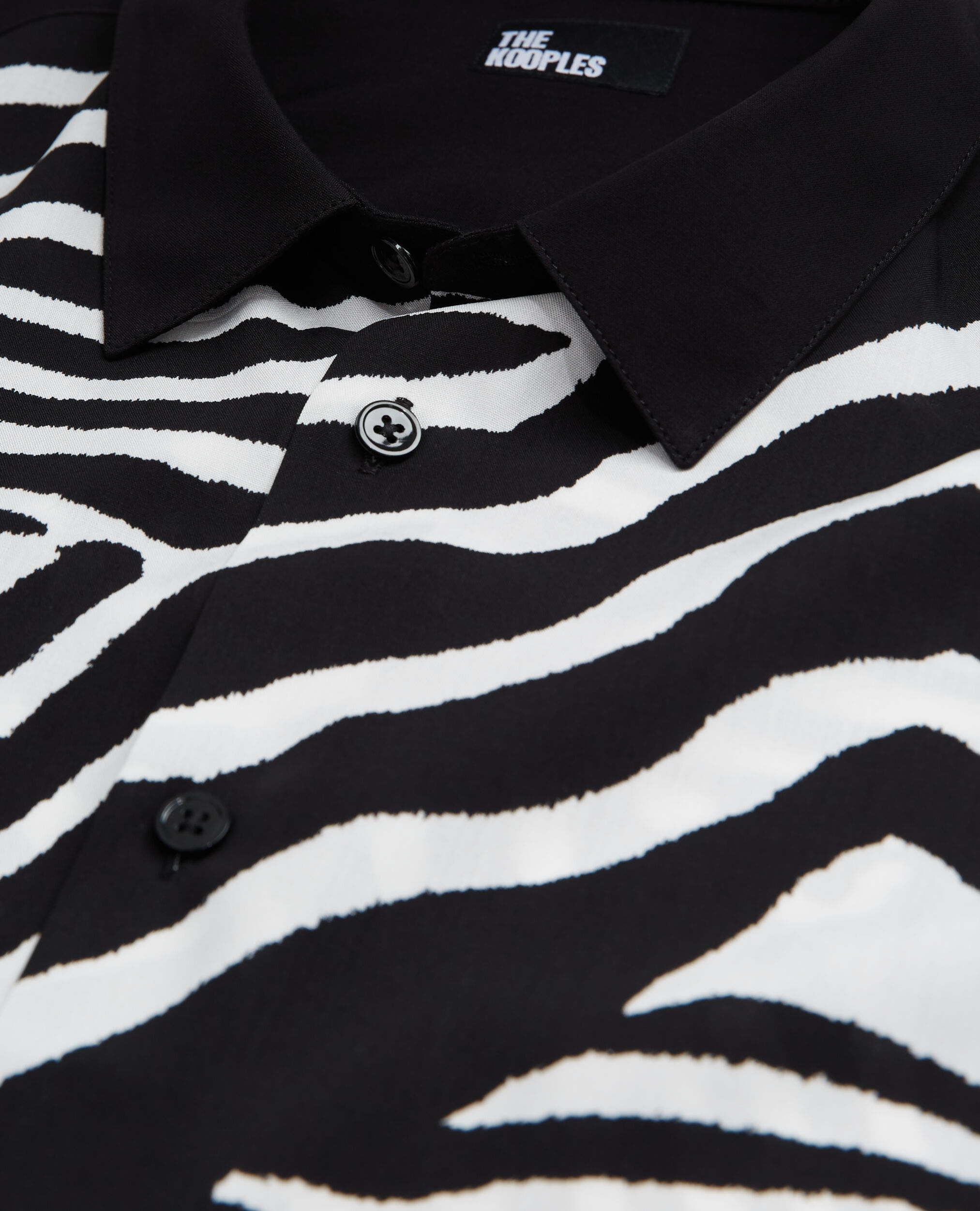 Chemise col classique imprimée