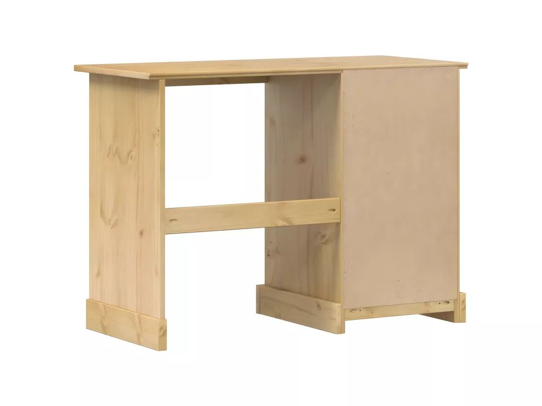 Bureau 104x47x75 cm bois de pin massif