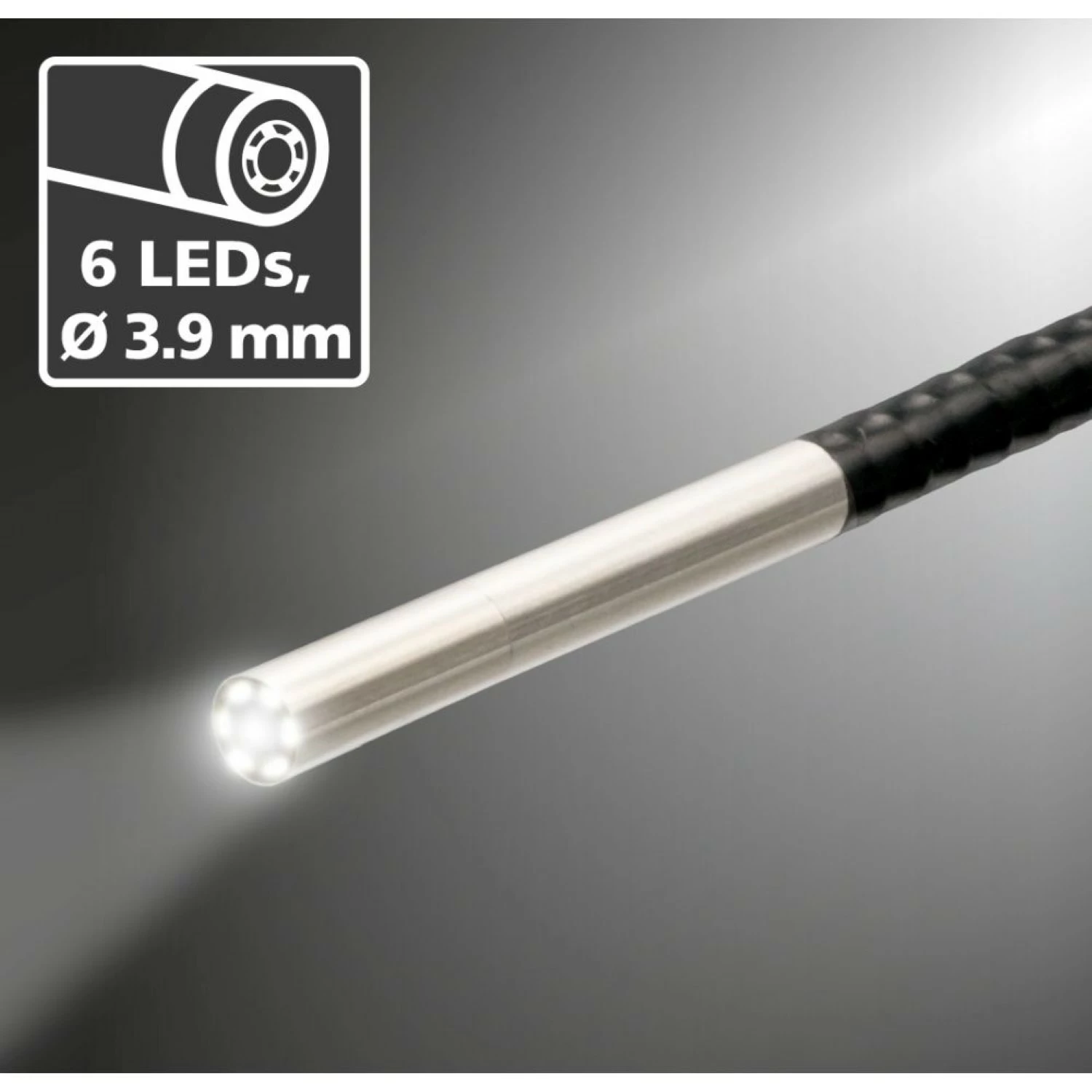 Laserliner VideoFlex HD Micro Inspectiecamera in koffer - 4mm x 2m
