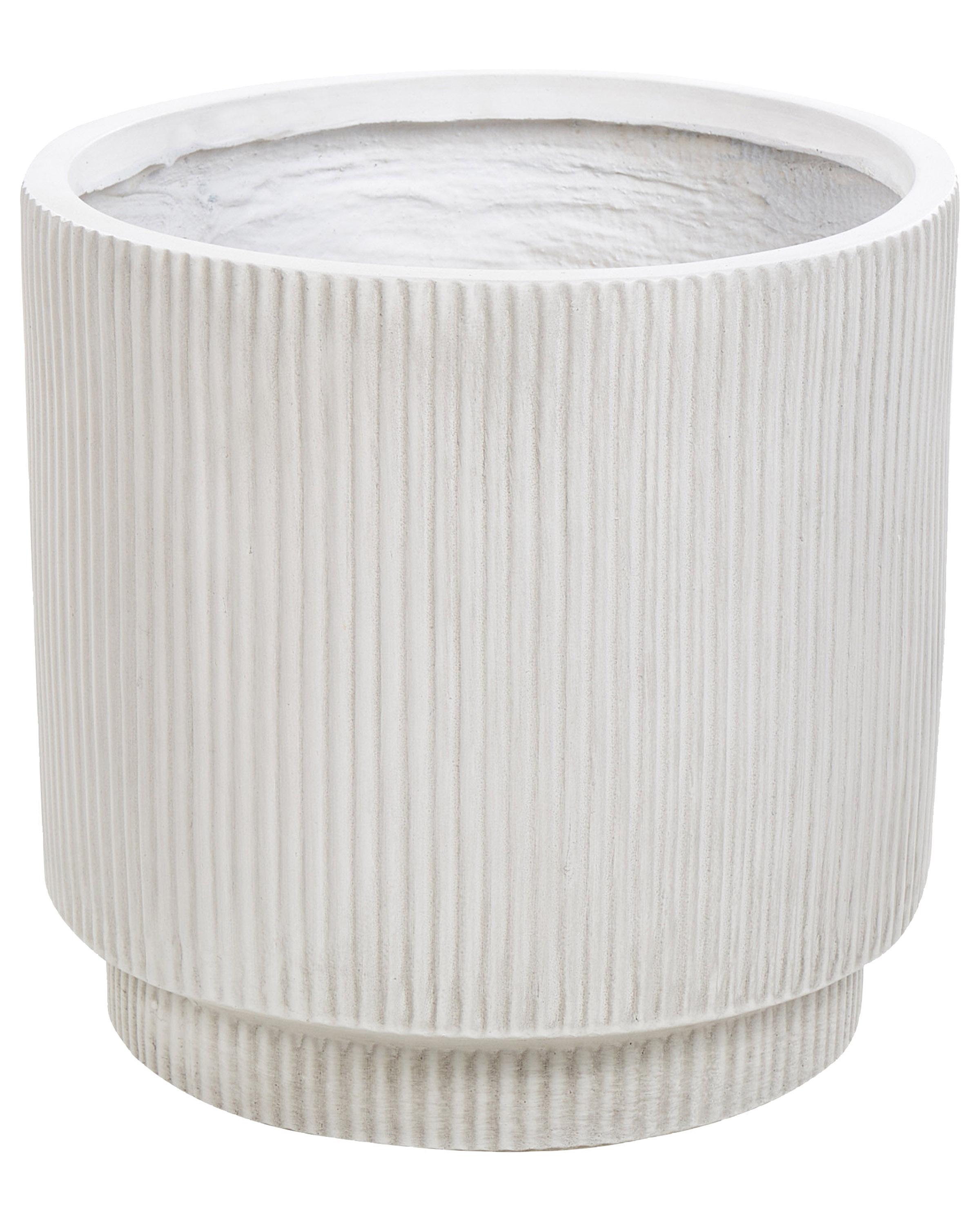 Bloempot DARIA 37 cm Gebroken wit