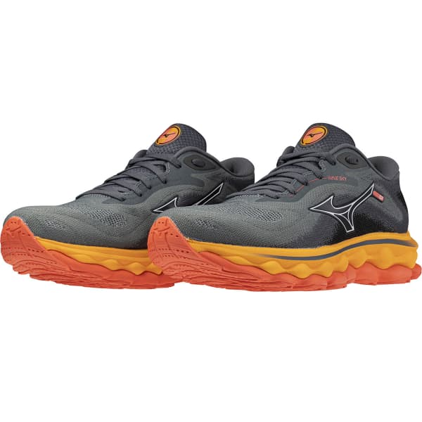 Chaussure running MIZUNO WAVE SKY 7 W TURBULENCE/WHITE/CARROT CURL