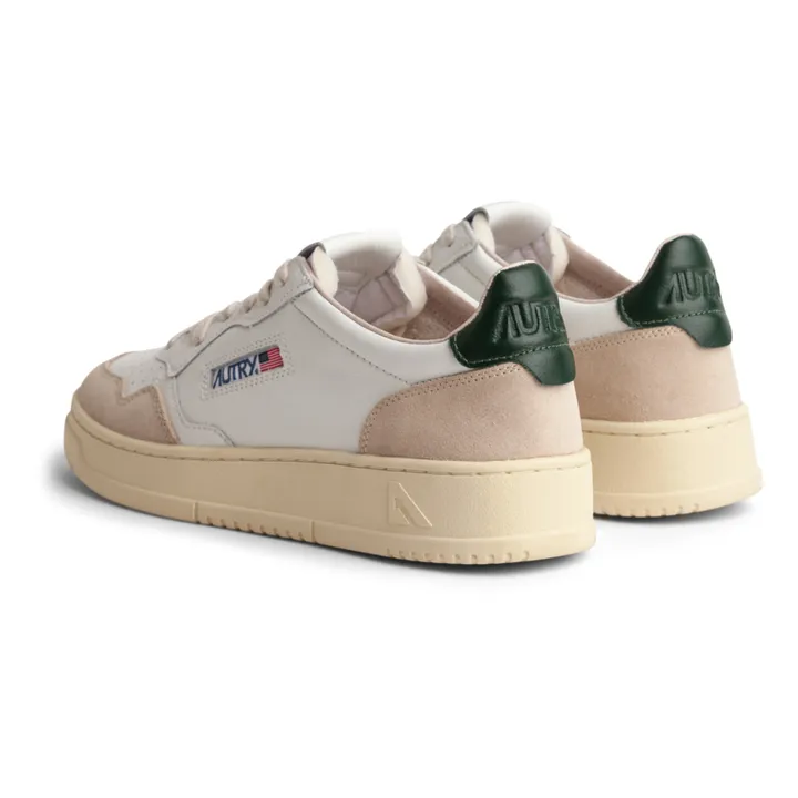 Autry Baskets Medalist Low Cuir/Suède | Vert foncé