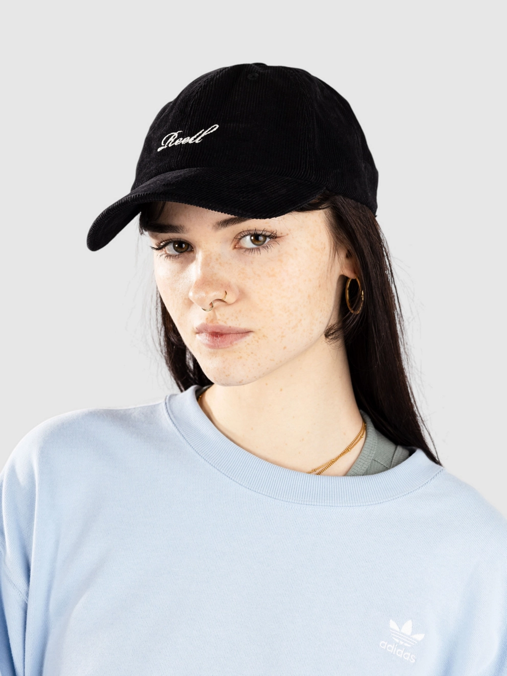 REELL Single Script Cap black cord