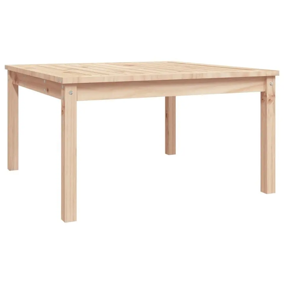 vidaXL - Loungetafel - Bruin - Massief grenenhout - 82,5x82,5x45 cm