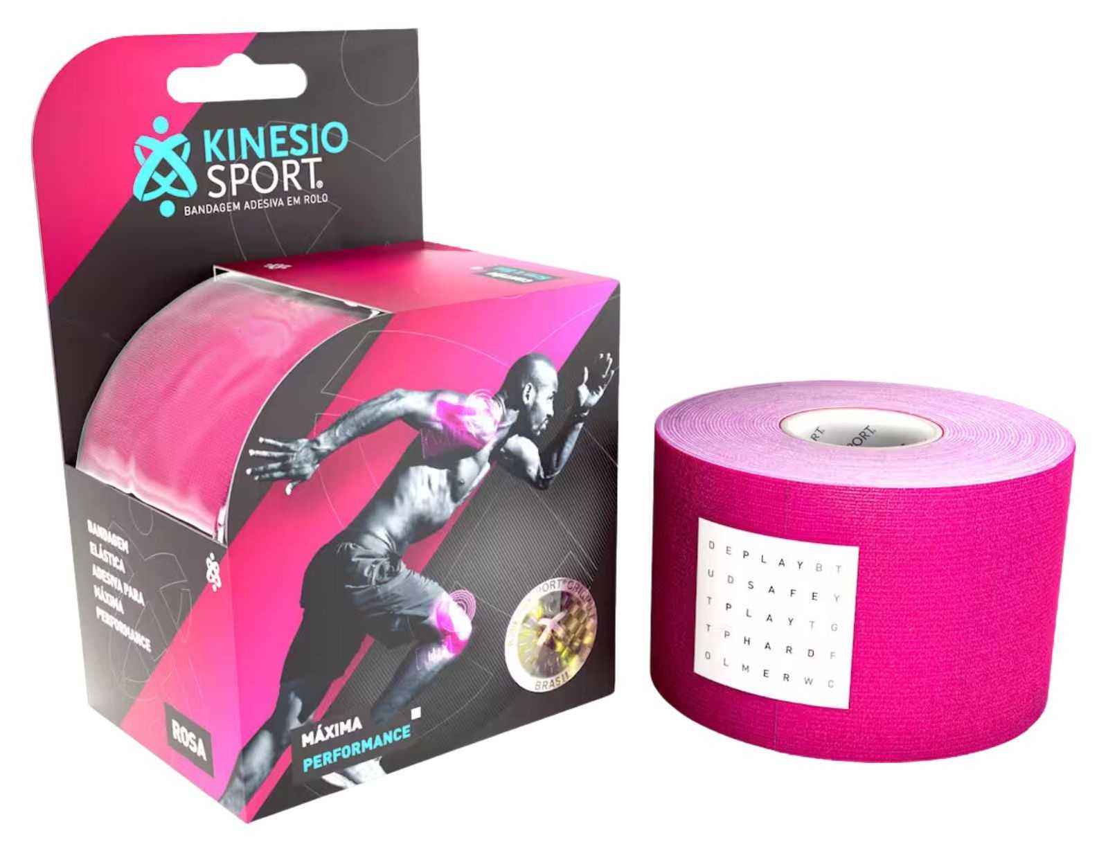 Kinesio Sport Cinta Elástica Adhesiva 5 cm x 5 cm