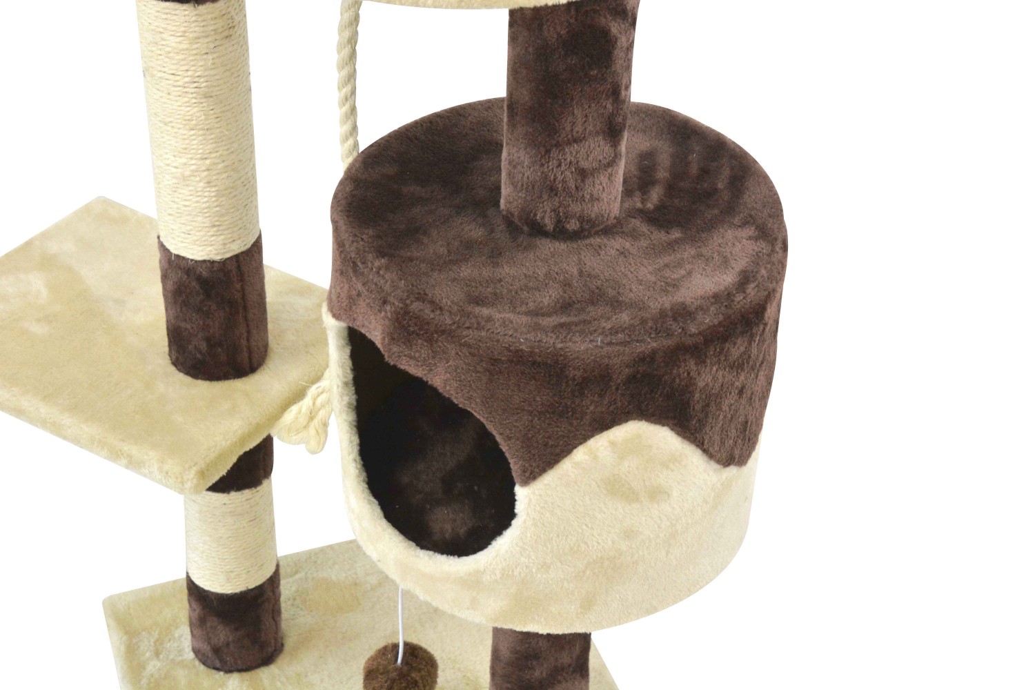 Katzenbaum BAGHIRA 112 cm braun/beige