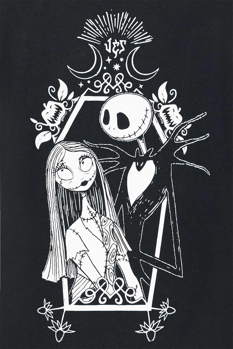 Jack & Sally | L'Étrange Noël De Monsieur Jack T-Shirt Manches courtes