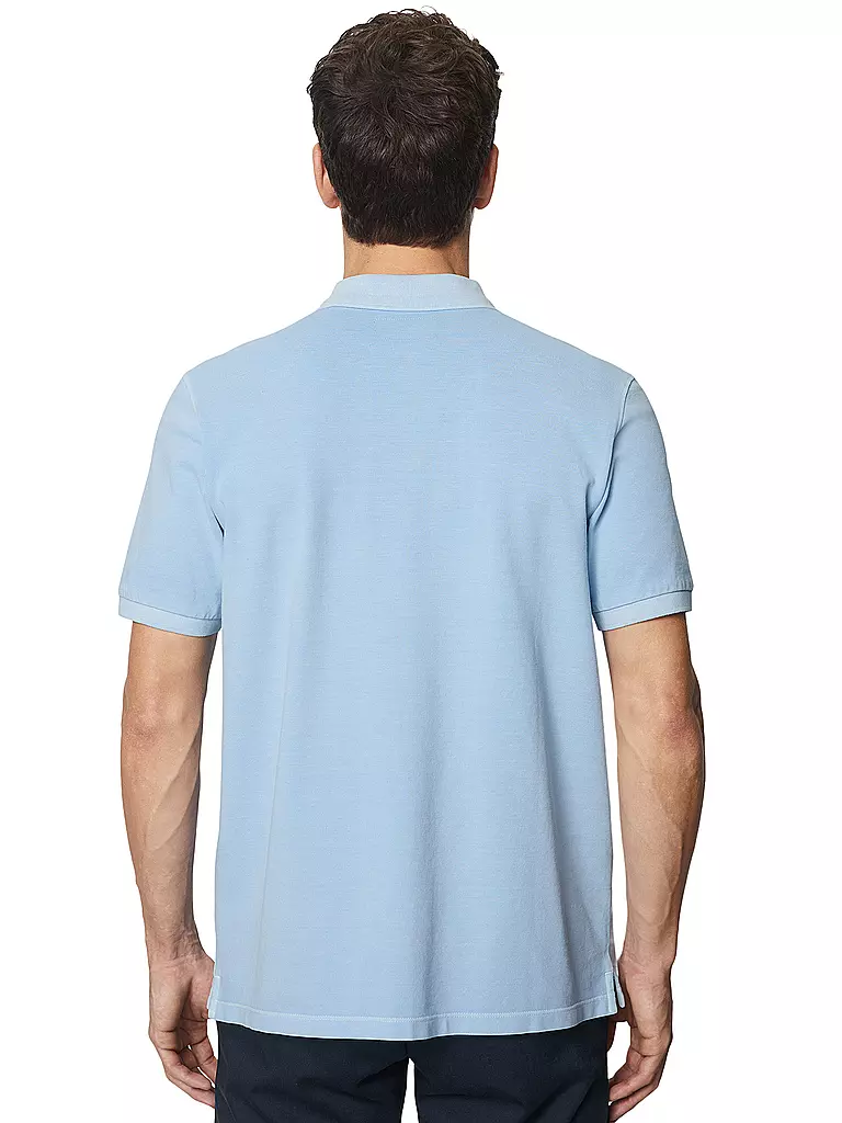 MARC O'POLO Poloshirt Regular Fit hellblau