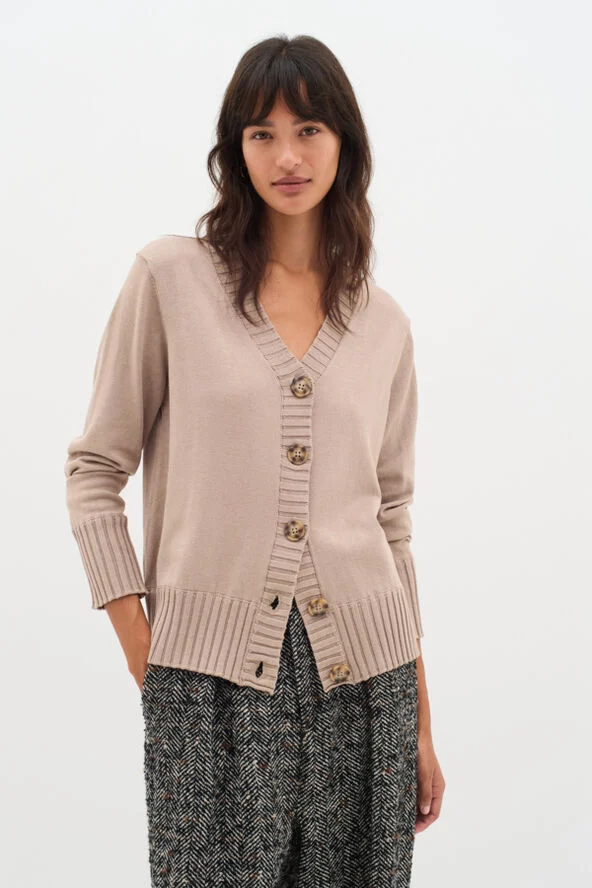 InWear ZauloIW Cardigan Beige melange