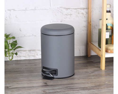 3L matte grijze cosmeticabak