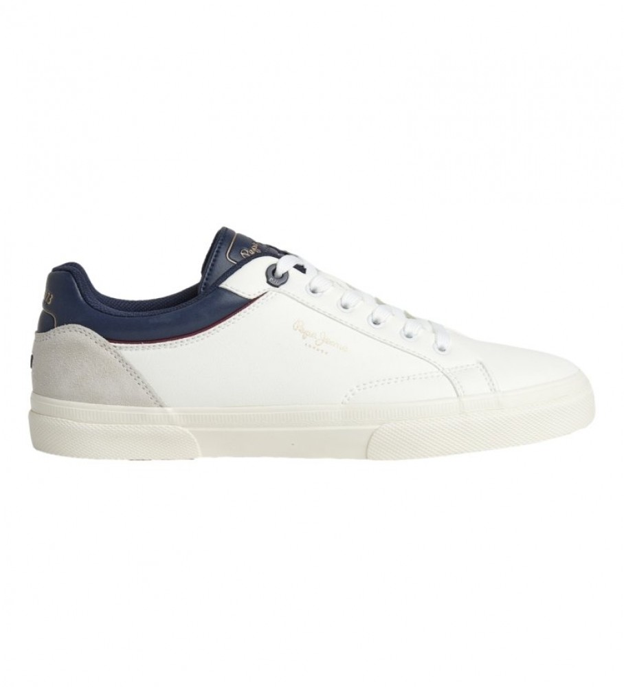 Tênis Pepe Jeans Kenton Journey M de couro branco
