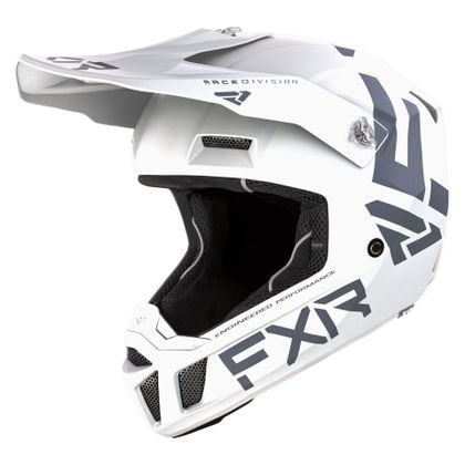 Casque cross FXR CLUTCH CX WHITE 2021 - Blanc