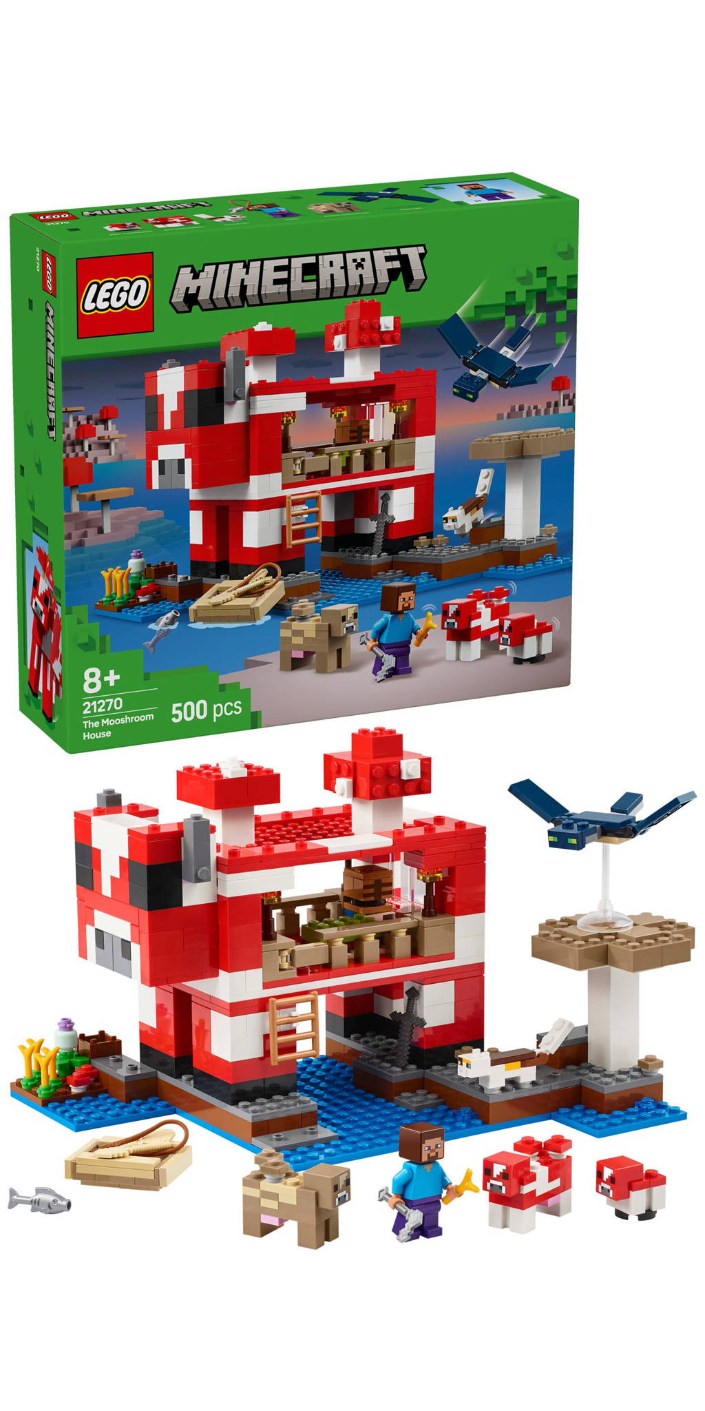 Het Mooshroom huis, gamingspeelgoed 21270