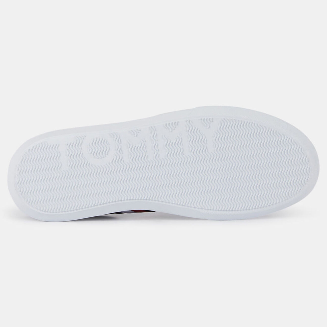 Tommy Hilfiger Baskets en Cuir Essential Cupsole bleu marine