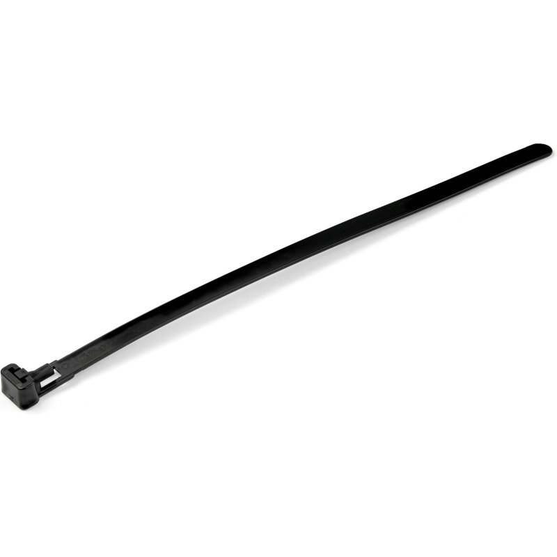 StarTech.com - Colliers de serrage réutilisables 20 cm noirs - Paquet de 100