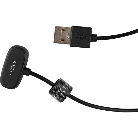 Fixed trådløst ladekabel til Amazfit - sort